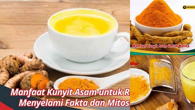 Temukan 8 Manfaat Kunyit Asam untuk Rahim yang Jarang Diketahui