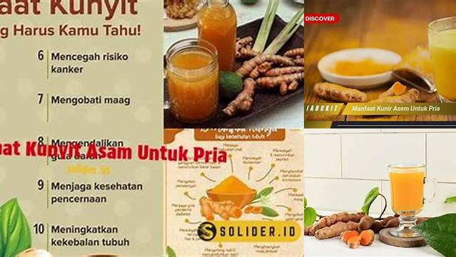 10 Manfaat Kunyit Asam untuk Pria yang Jarang Diketahui