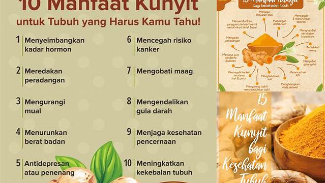 Manfaat Kunyit Bagi Kesehatan yang Jarang Diketahui