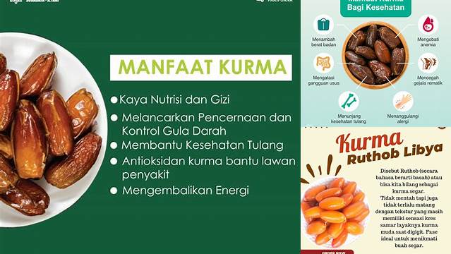 Temukan Manfaat Kurma Ruthob yang Jarang Diketahui