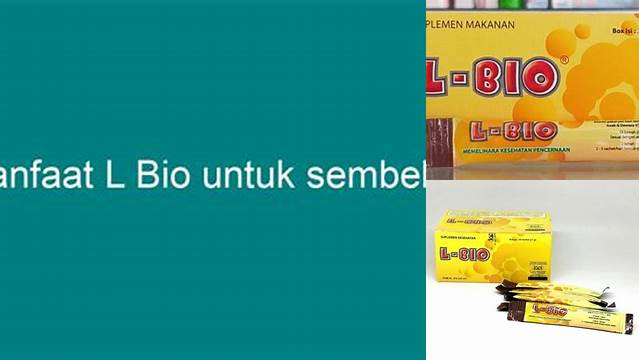 Temukan Manfaat L Bio untuk Sembelit, yang Jarang Diketahui