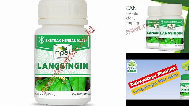 Temukan Manfaat Langsingin HPAI yang Jarang Diketahui