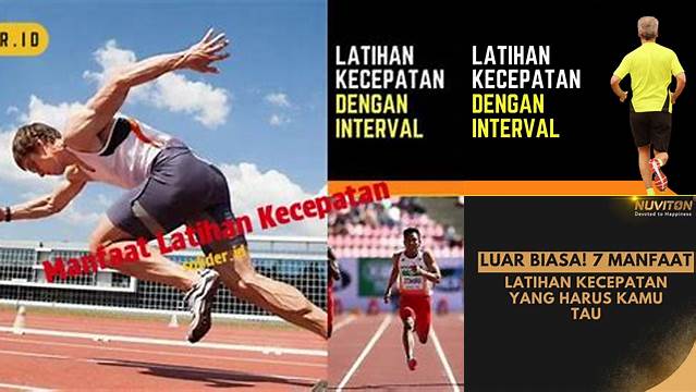 Temukan Manfaat Latihan Kecepatan yang Jarang Diketahui dan Wajib Anda Ketahui