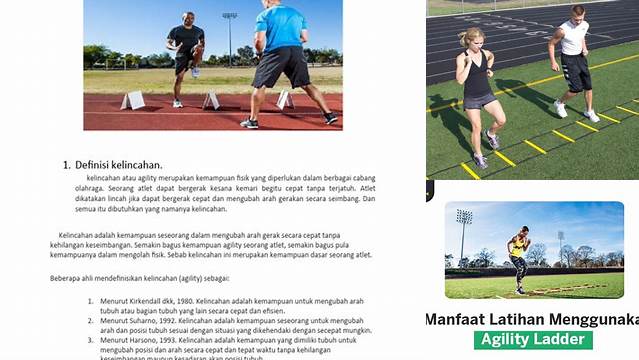 Temukan Manfaat Latihan Kelincahan yang Anda Perlu Ketahui