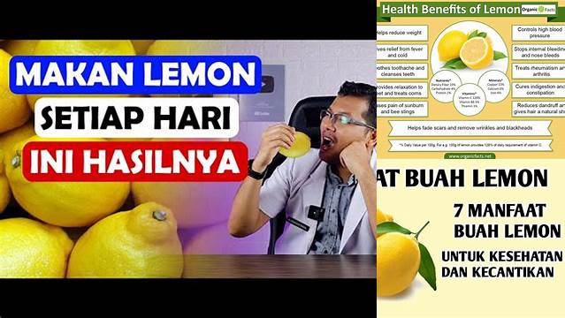 Manfaat Lemon Suanggi yang Tak Terduga, Jarang Diketahui Orang