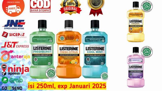 Temukan Rahasia di Balik Manfaat Listerine Obat Kumur yang Jarang Diketahui