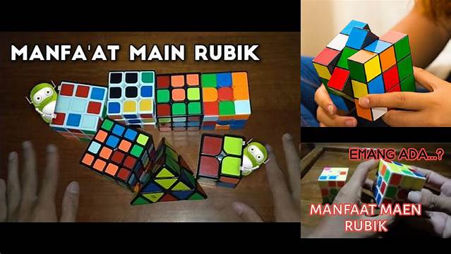 Temukan 10 Manfaat Bermain Rubik yang Jarang Diketahui