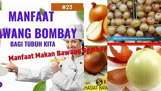 Temukan 8 Manfaat Makan Bawang Bombay yang Jarang Diketahui