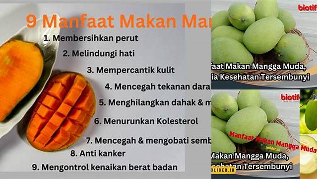 Temukan 8 Manfaat Makan Mangga yang Jarang Diketahui!