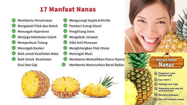 Manfaat Makan Nanas Tiap Hari, 10 Khasiat yang Jarang Diketahui