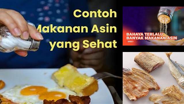 Temukan Berbagai Manfaat Makanan Asin yang Jarang Diketahui