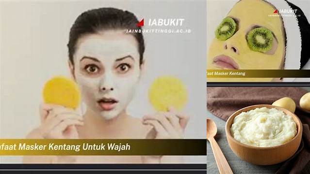 Temukan 9 Manfaat Masker Kentang yang Jarang Diketahui