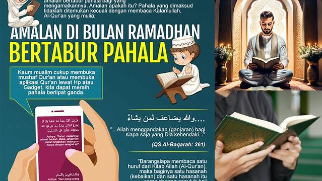 Temukan 10 Hal Penting tentang manfaat membaca Alquran di bulan Ramadhan untuk Sambut Idul Fitri