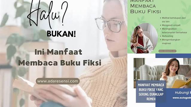 Manfaat Membaca Buku Fiksi yang Wajib Anda Ketahui