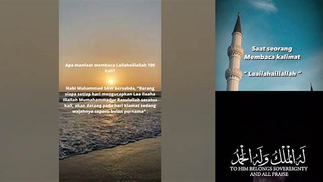 Temukan 9 Manfaat Membaca Lailahaillallah yang Jarang Diketahui