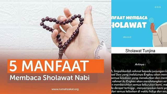 5 Manfaat Membaca Sholawat yang Jarang Diketahui