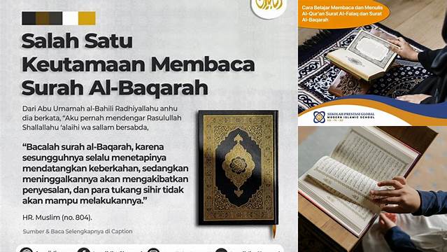 Manfaat Seputar Membaca Surat Al-Baqarah yang Jarang Diketahui