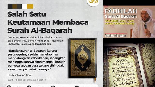 Manfaat Seputar Membaca Surat Al-Baqarah yang Jarang Diketahui