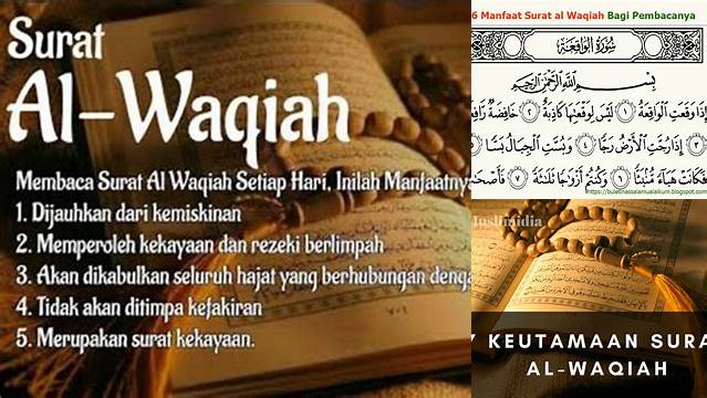 Manfaat Membaca Surat Al-Waqiah yang Jarang Diketahui