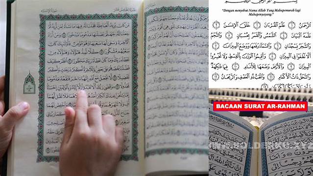 Temukan 9 Khasiat Membaca Surat Ar Rahman yang Jarang Diketahui