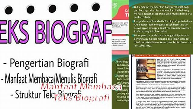 Pelajari Rahasia Manfaat Membaca Teks Biografi yang Jarang Diketahui