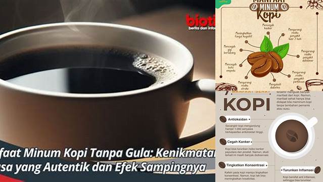 Temukan 10 Manfaat Minum Kopi yang Jarang Diketahui, Wajib Tahu!
