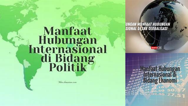 Temukan 8 Manfaat Menjalin Hubungan Internasional yang Jarang Diketahui