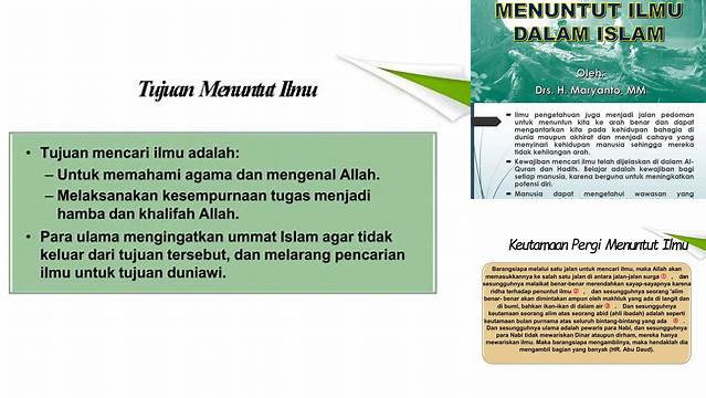Temukan Manfaat Menuntut Ilmu dalam Islam yang Belum Banyak Diketahui