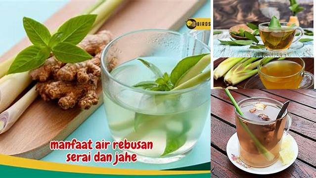 Manfaat Air Rebusan Serai yang Jarang Diketahui, Wajib Dicoba!