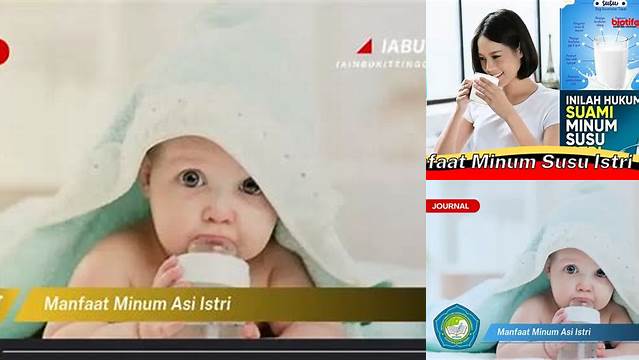 Ungkap 5 Manfaat Ajaib Minum ASI Istri, Jarang Diketahui!
