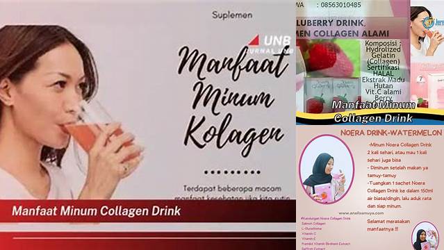 Temukan Khasiat Minum Kolagen Drink yang Jarang Diketahui