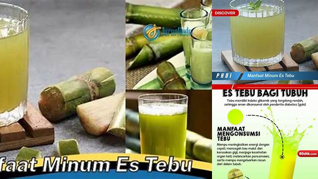 Temukan Manfaat Minum Es Tebu yang Jarang Diketahui