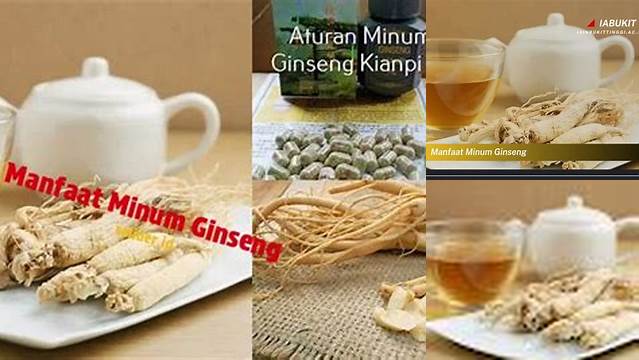 Manfaat Minum Ginseng yang Jarang Diketahui, Wajib Anda Coba