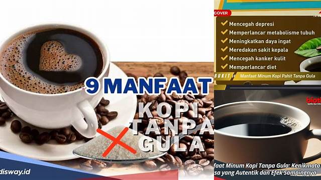 Temukan Manfaat Minum Kopi Pahit Tanpa Gula yang Jarang Diketahui