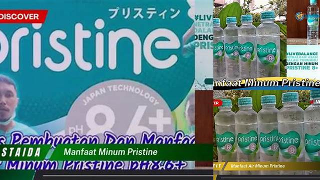Temukan Manfaat Minum Pristine yang Jarang Diketahui!