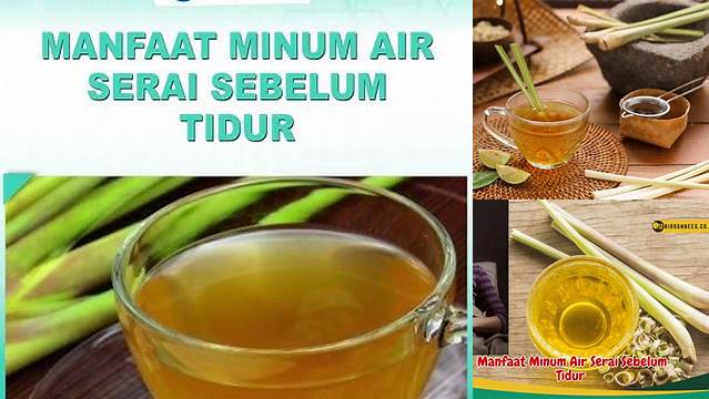 Temukan Khasiat Minum Serai yang Jarang Diketahui