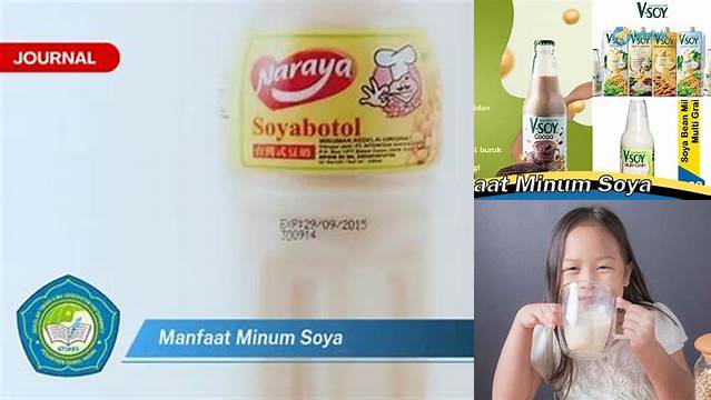 Manfaat Minum Soya yang Jarang Diketahui, Wajib Anda Tahu!