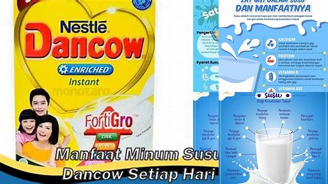 Temukan 5 Manfaat Minum Susu Dancow Setiap Hari yang Perlu Kamu Tahu
