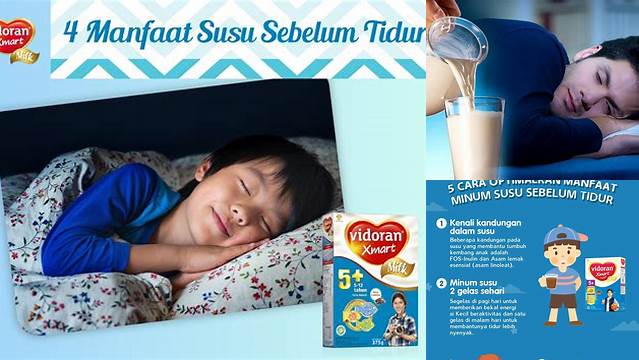 Temukan Khasiat Minum Susu Sebelum Tidur yang Perlu Kamu Tahu