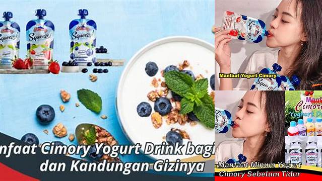 Manfaat Minum Yogurt Cimory yang Jarang Diketahui