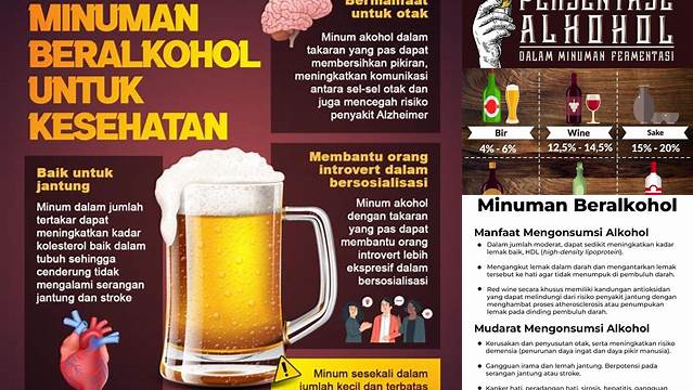 Manfaat Minuman Beralkohol yang Perlu Anda Tahu