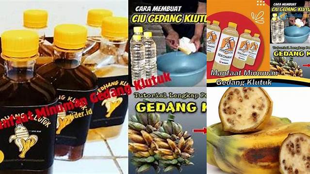 Temukan 8 Manfaat Minuman Gedang Klutuk yang Jarang Diketahui