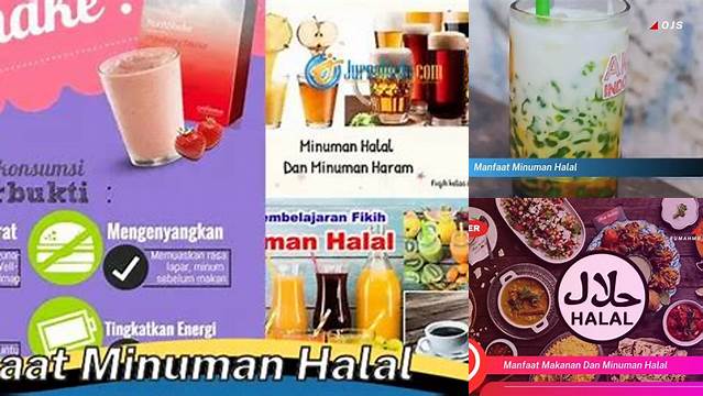 Temukan Manfaat Minuman Halal yang Jarang Diketahui