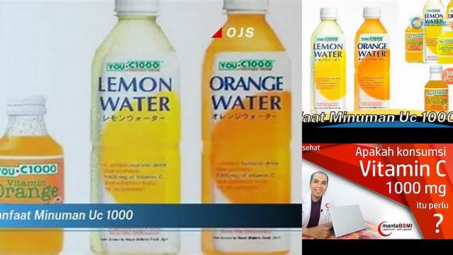 Temukan Manfaat Minuman UC 1000, Dijamin Bikin Penasaran!