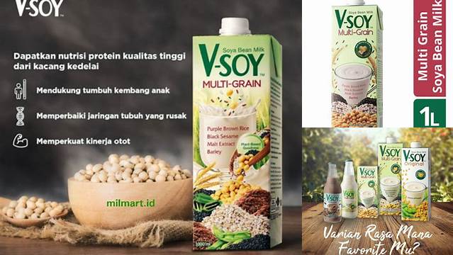 Terungkap Manfaat Minuman V-Soy, Wajib Diketahui!