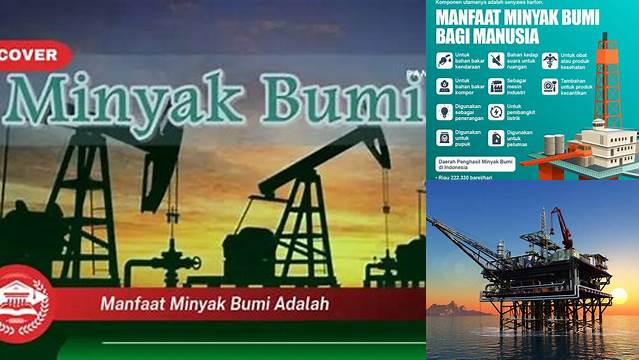 Temukan Manfaat Minyak Bumi yang Jarang Diketahui yang Wajib Anda Ketahui