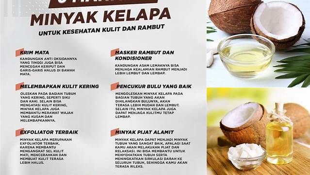 Temukan 8 Manfaat Minyak Kelapa yang Jarang Diketahui