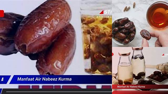 Manfaat Nabeez Kurma yang Jarang Diketahui, Wajib Tahu!