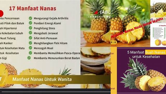 Temukan Manfaat Nanas yang Jarang Diketahui untuk Wanita