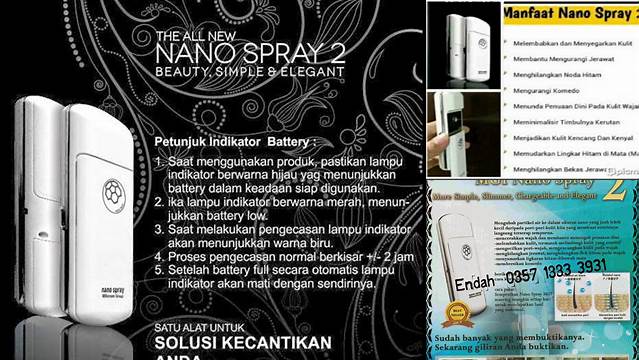 Temukan Manfaat Nano Spray MCI yang Jarang Diketahui